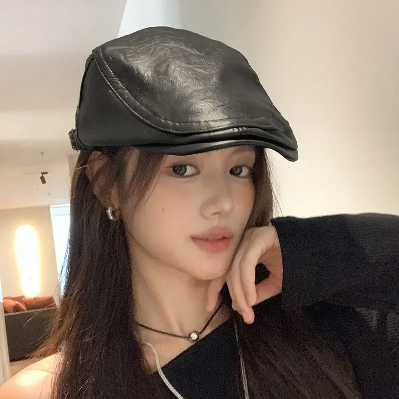 Women Reverse-Wear Beret Cap 2026 Small Size - Image 5