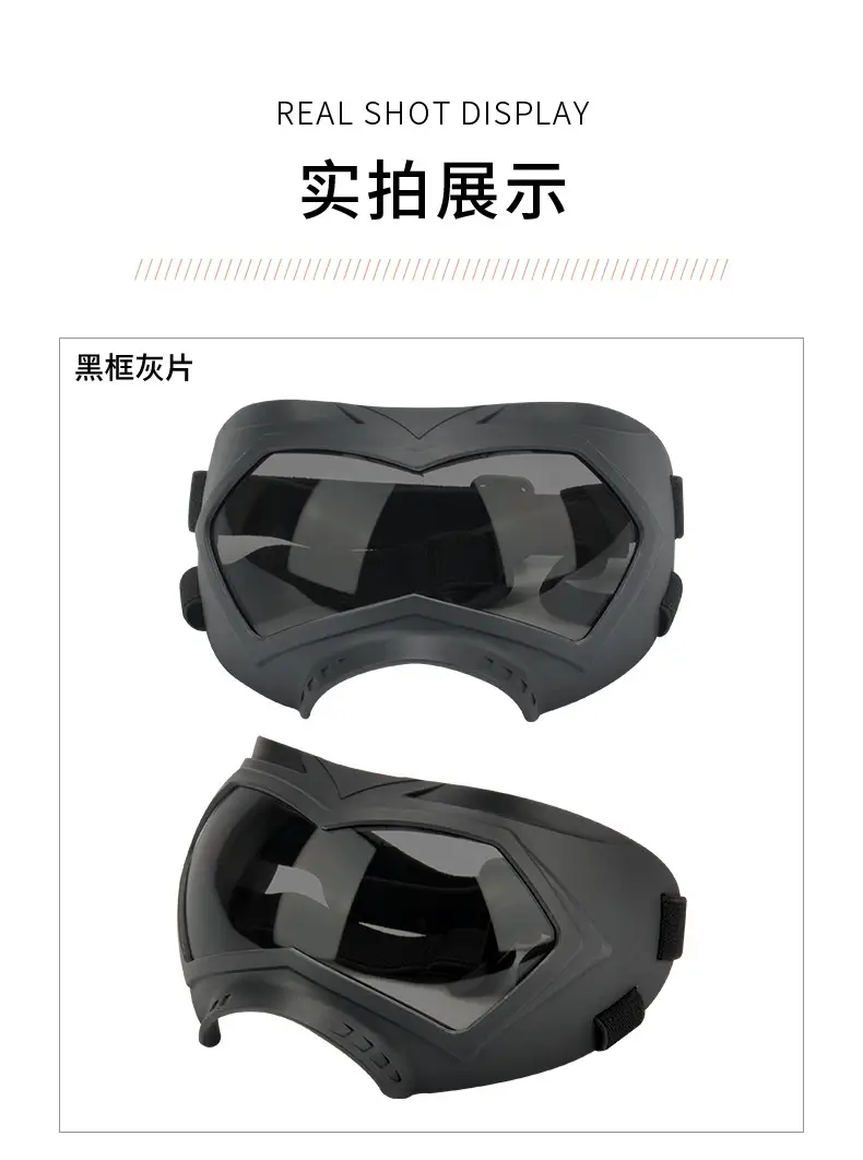 Pink Windproof Dog Sunglasses with UV Protection — feature 10