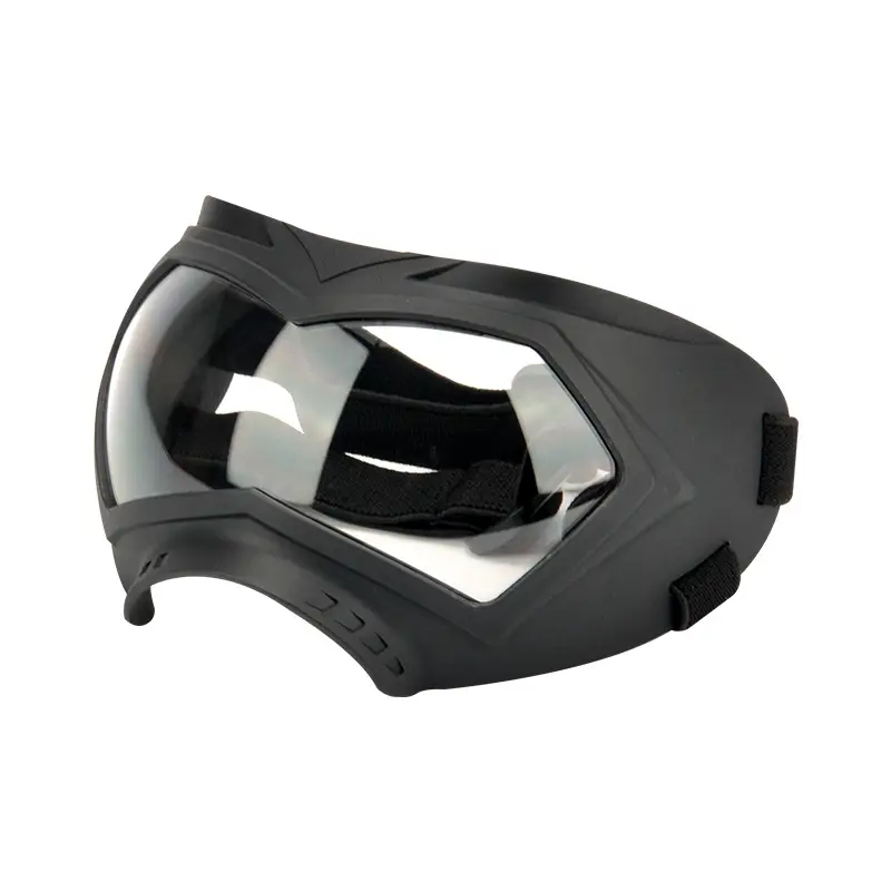 Pink Windproof Dog Sunglasses with UV Protection