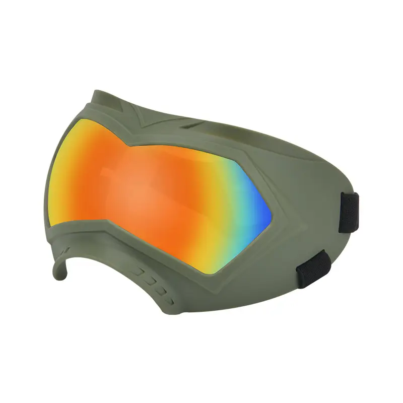 Pink Windproof Dog Sunglasses with UV Protection