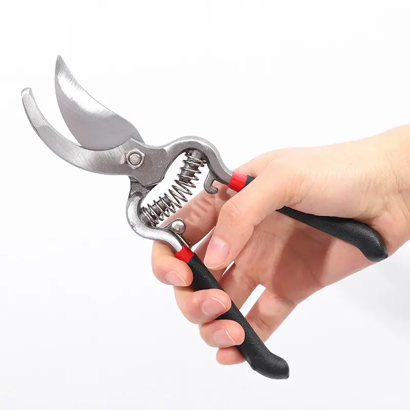Pruning shears strong gardening scissors garden grafting shears manual resin shears garden pruning tongs 8 inch fruit branch shears