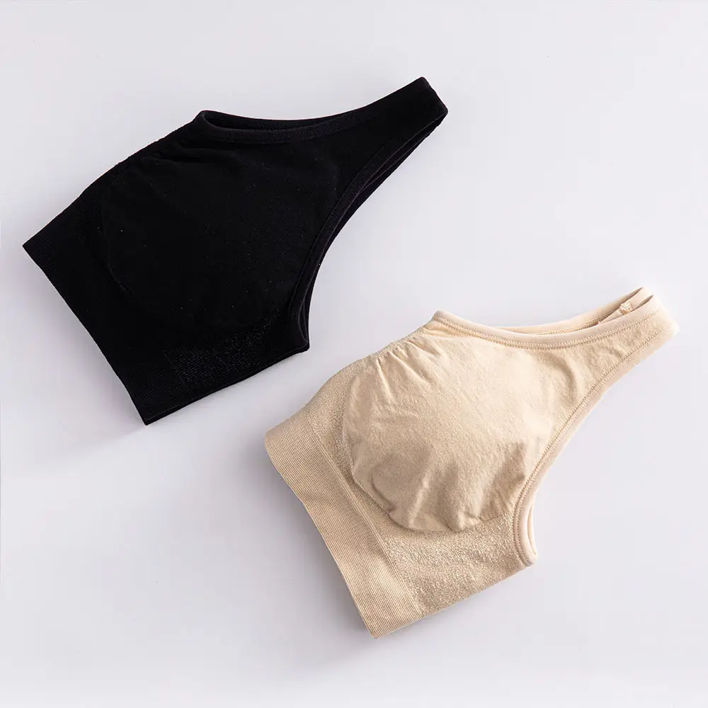Black Silk V-Neck Bra for Women, No Steel Ring, Big Chest, No Trace — feature 5