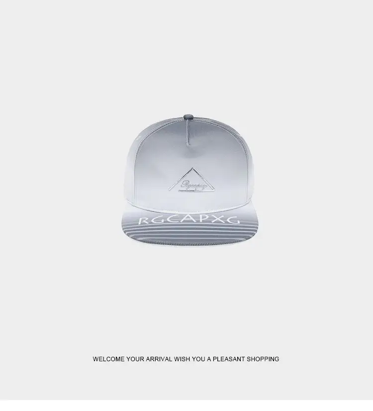 Light Blue Baseball Cap Women's Triangle Letter Embroidered — feature 10