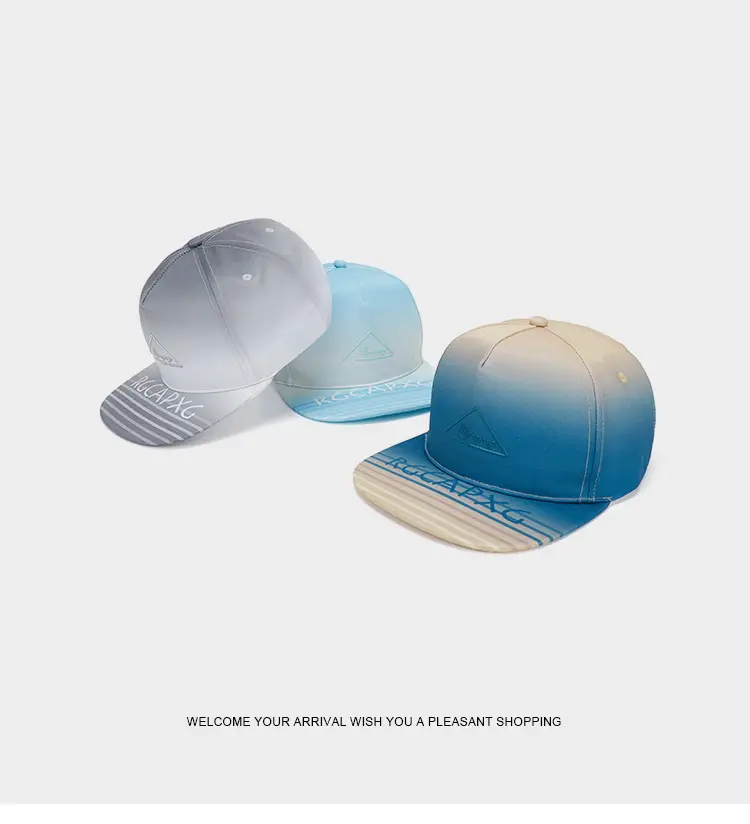 Light Blue Baseball Cap Women's Triangle Letter Embroidered — feature 15