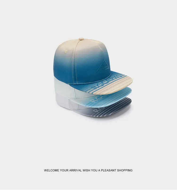 Light Blue Baseball Cap Women's Triangle Letter Embroidered — feature 18