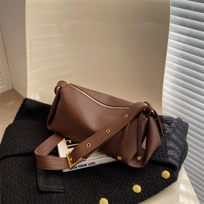 Women's Crossbody Bag Large Capacity Beige 2024 - Image 6