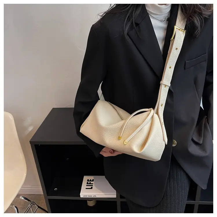 Women's Crossbody Bag Large Capacity Beige 2024 — feature 11