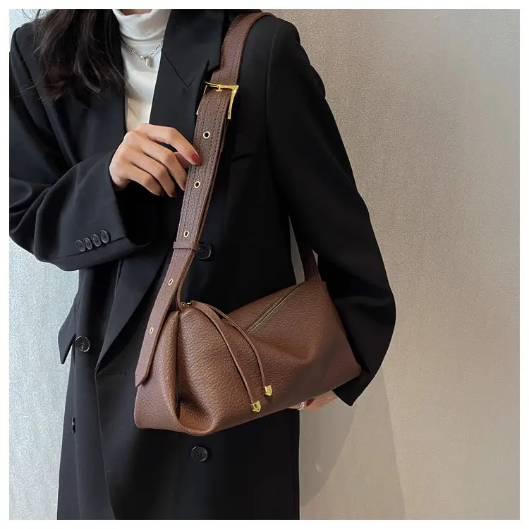 Women's Crossbody Bag Large Capacity Beige 2024 — feature 14