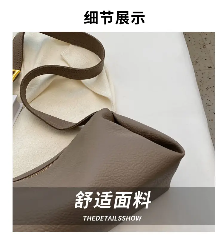 Women's Crossbody Bag Large Capacity Beige 2024 — feature 3