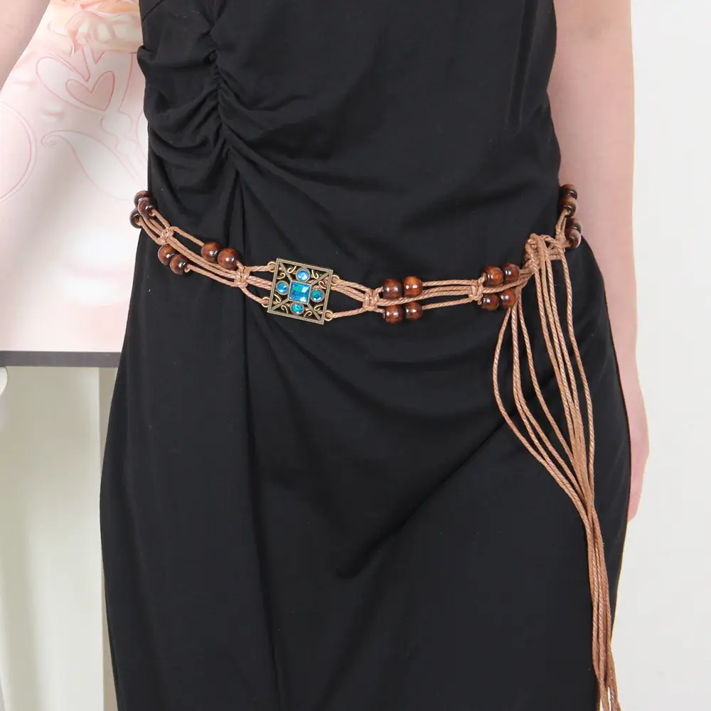 Vintage Bohemian Waist Rope Belt for Women - Image 7