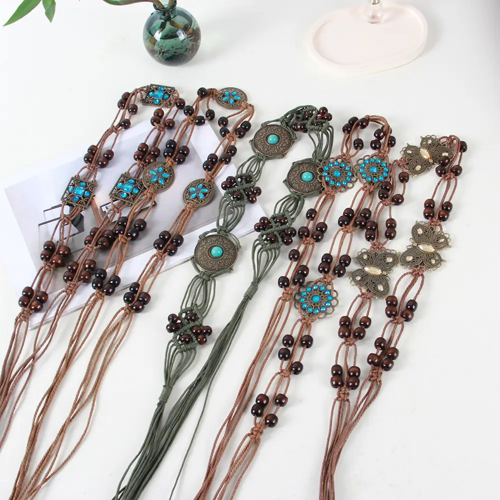 Vintage Bohemian Waist Rope Belt for Women - Image 8