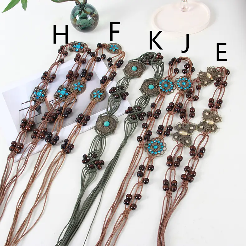 Vintage Bohemian Waist Rope Belt for Women — feature 8