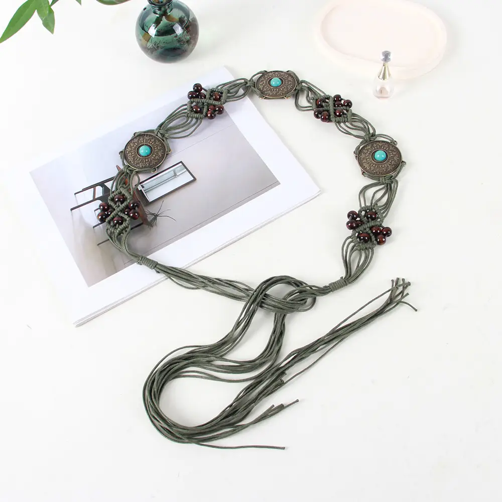 Vintage Bohemian Waist Rope Belt for Women - Image 3