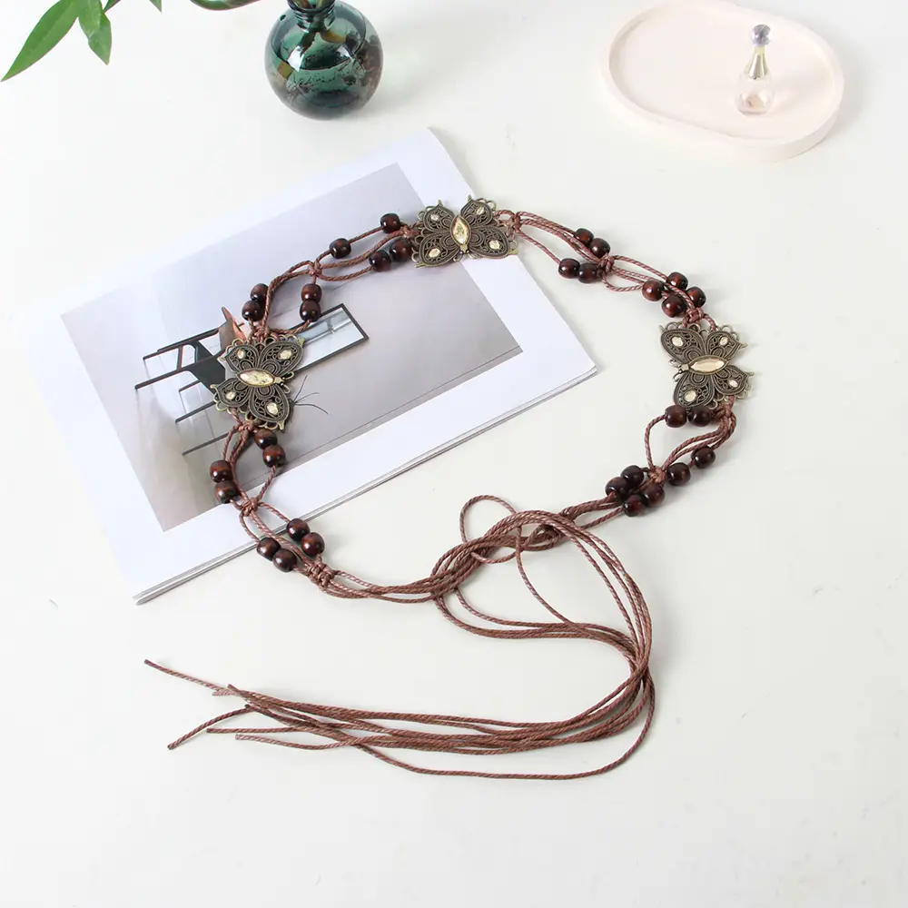 Vintage Bohemian Waist Rope Belt for Women - Image 4