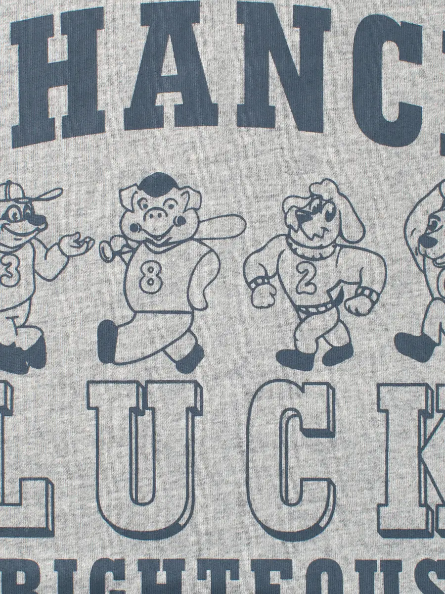 Black Long Sleeve T-Shirt for Boys with Chance Luck Graphic - Image 5