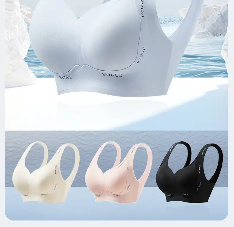Large Bust Minimizing Bra for Women, Plus Size, for Curvy Women, Gathers and Supports Side Breasts, Prevents Sagging, Seamless for Pregnant Women — feature 22