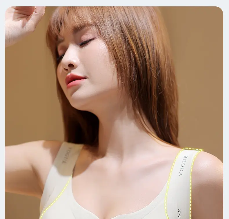 Large Bust Minimizing Bra for Women, Plus Size, for Curvy Women, Gathers and Supports Side Breasts, Prevents Sagging, Seamless for Pregnant Women — feature 3