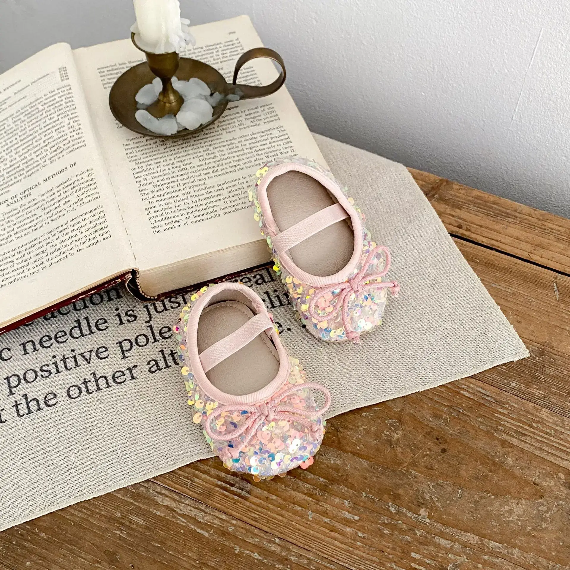 2025 Girls Sequin Baby Shoes Silver 0-2Yrs — feature 9