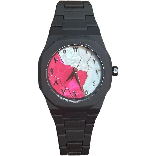 Men's Waterproof Black Quartz Watch Series - Image 3
