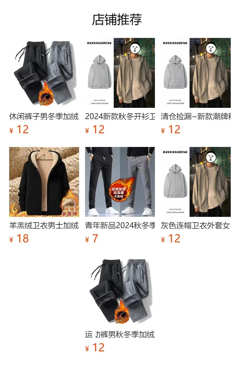 Men Grey Fleece Sweatpants with Anti-Zip Zip — feature 17