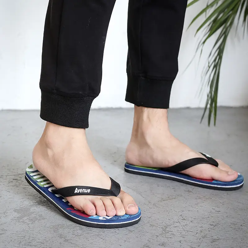 Men Korean Style Non-Slip Flip Flops Casual Summer - Image 8