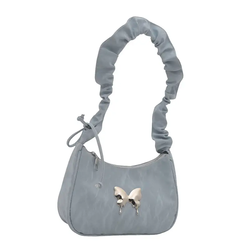 2024 Butterfly Design Shoulder Bag White - Image 9