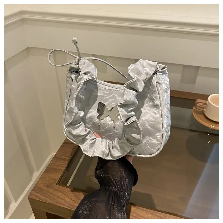 2024 Butterfly Design Shoulder Bag White — feature 18