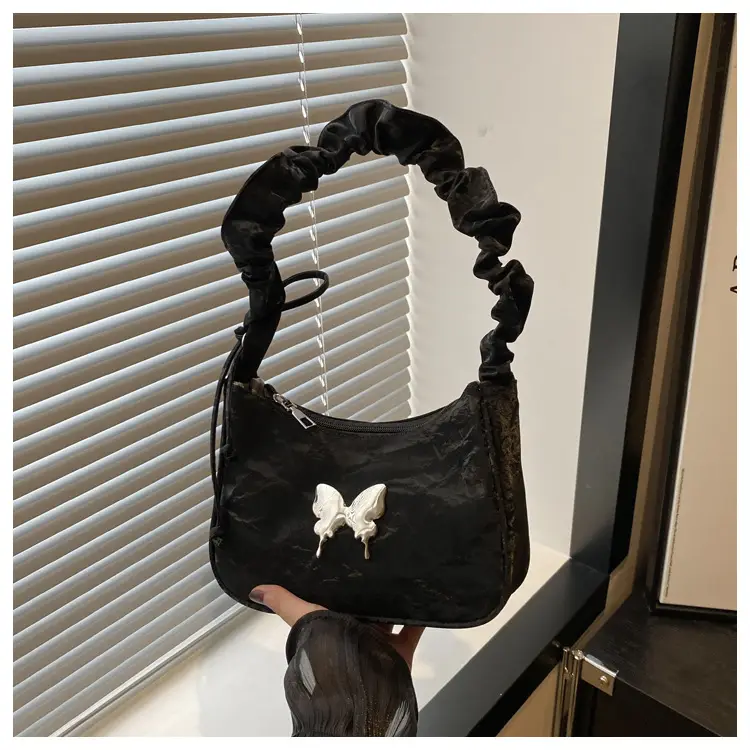 2024 Butterfly Design Shoulder Bag White — feature 22