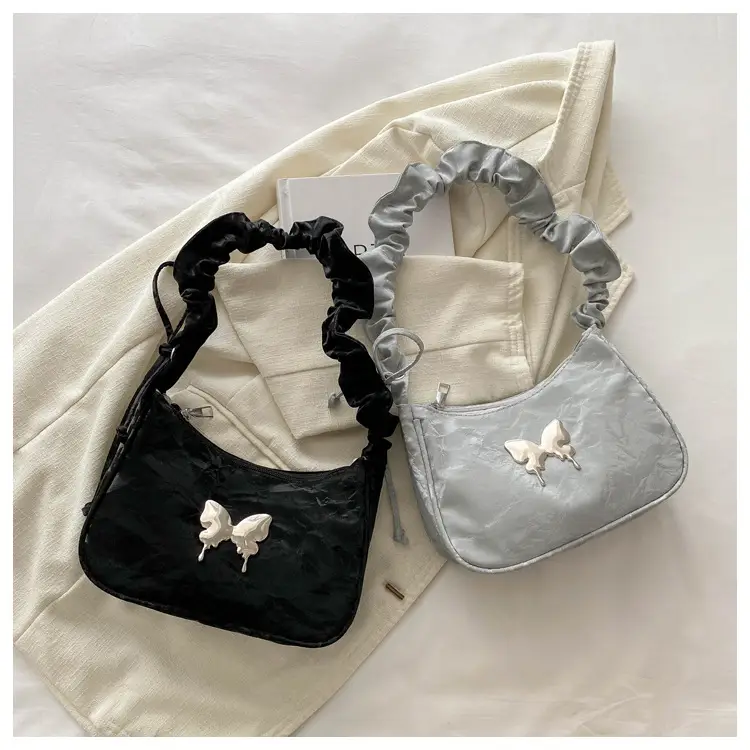 2024 Butterfly Design Shoulder Bag White — feature 26