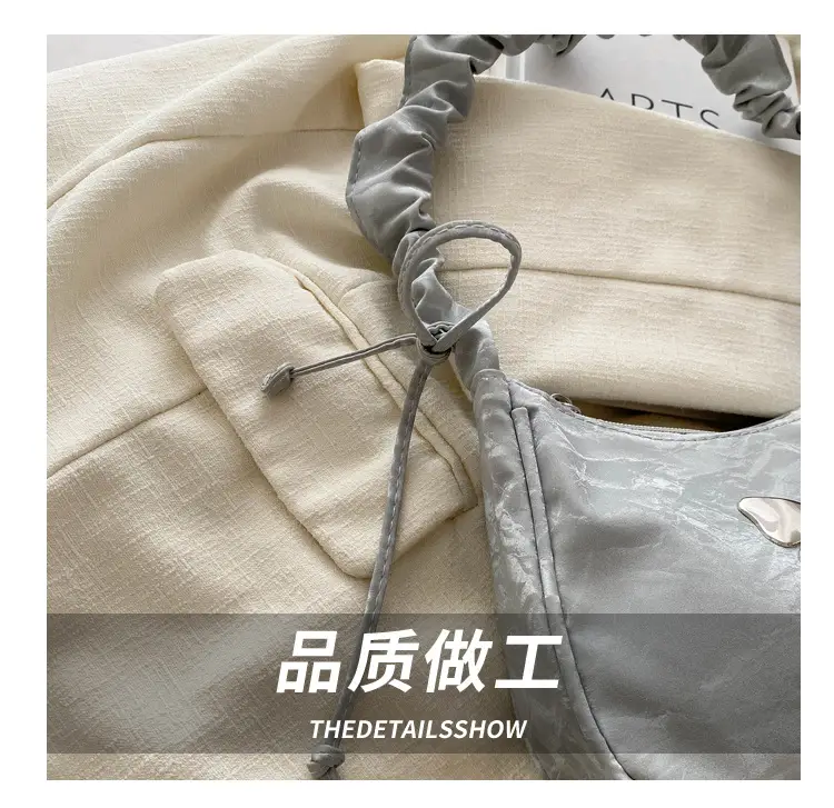 2024 Butterfly Design Shoulder Bag White — feature 7