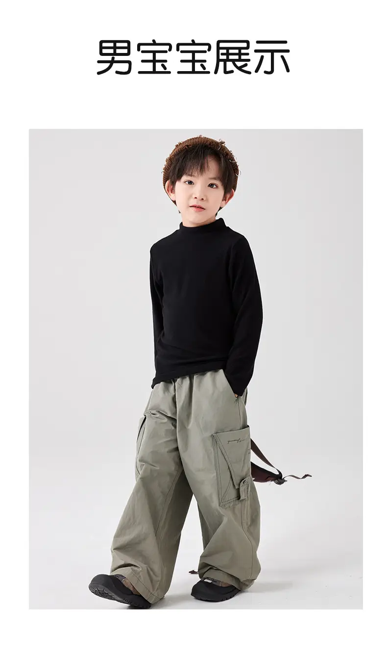 Girls Pink Long Sleeve Cashmere Shirt Set — feature 20