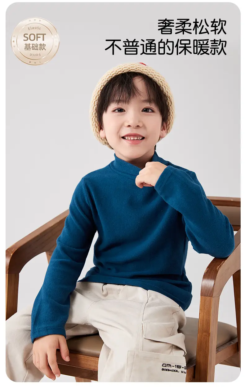 Girls Pink Long Sleeve Cashmere Shirt Set — feature 6