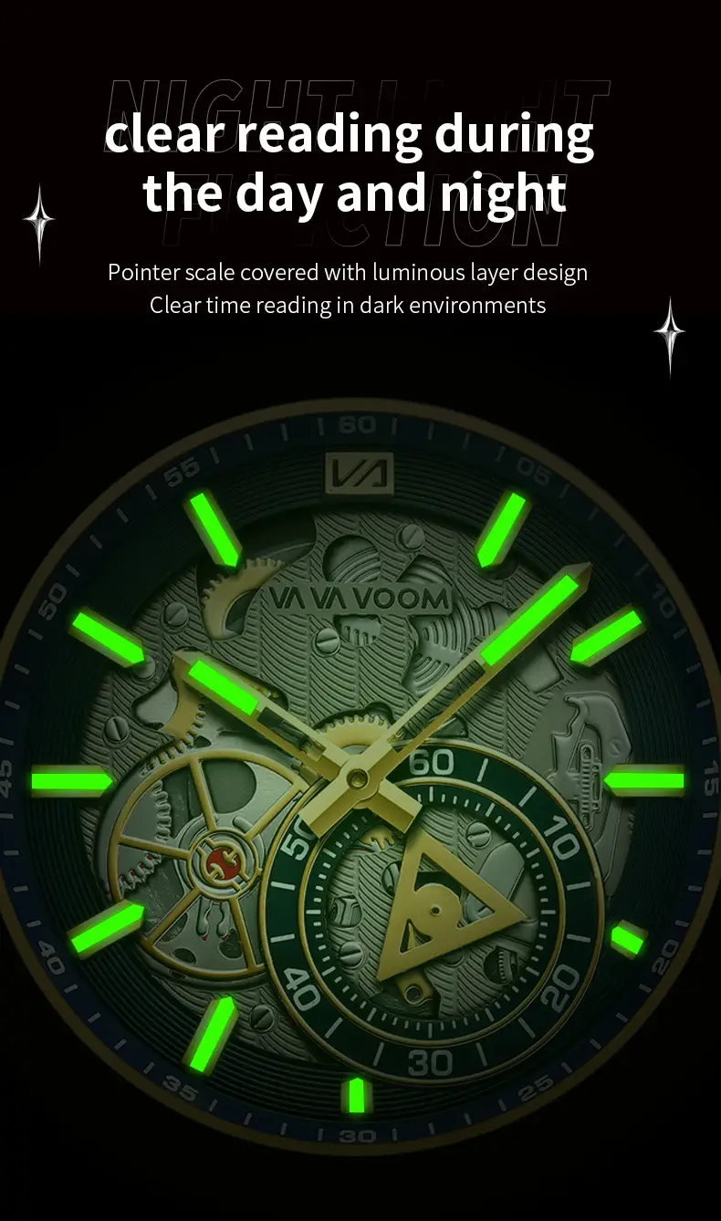 2025 New Cross-Border Stainless Steel Band Men's Watch Cut Out Watch European and American Business Simple Quartz Waterproof Watch — feature 18
