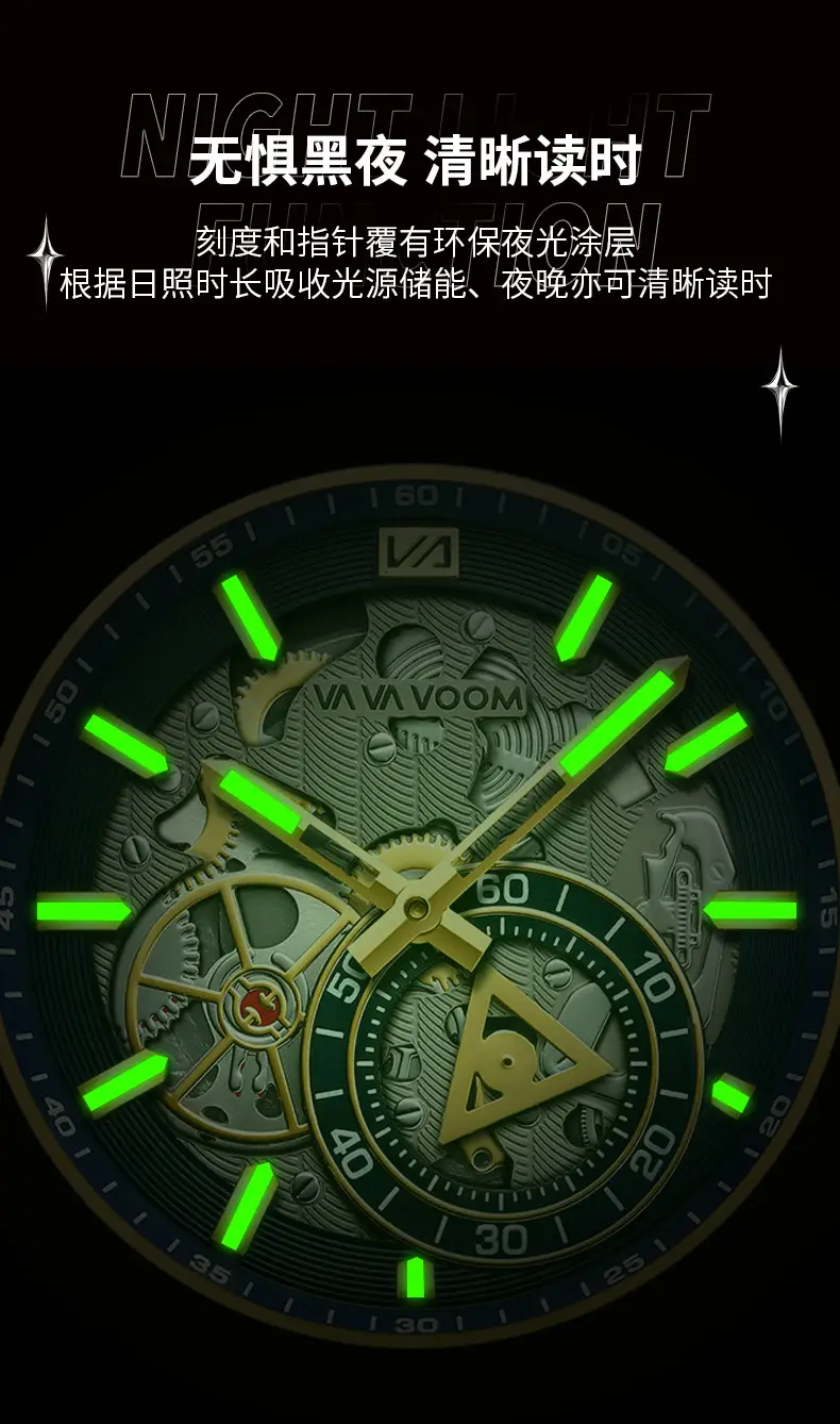 2025 New Cross-Border Stainless Steel Band Men's Watch Cut Out Watch European and American Business Simple Quartz Waterproof Watch — feature 7