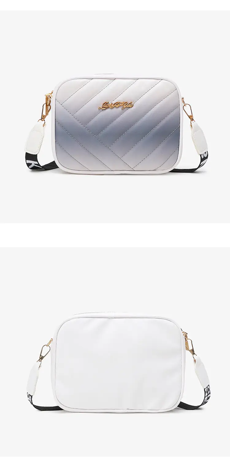 Linguette Women's Rainbow Square Bag Crossbody Photo Bag — feature 8