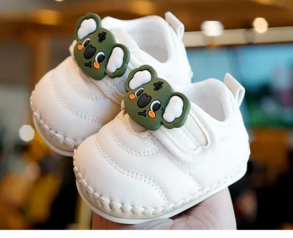 Baby Shoes White Soft Sole Cartoon Non-slip 0-1Yr — feature 6