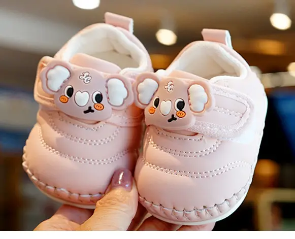 Baby Shoes White Soft Sole Cartoon Non-slip 0-1Yr — feature 7
