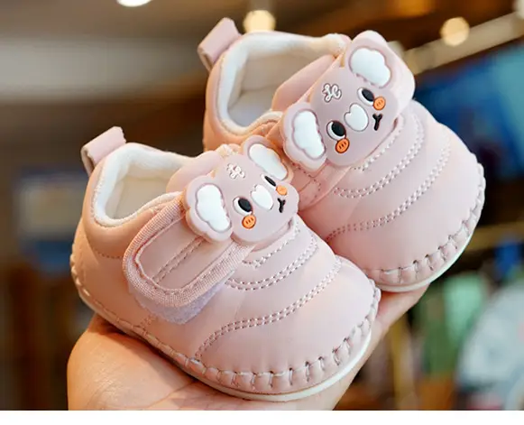 Baby Shoes White Soft Sole Cartoon Non-slip 0-1Yr — feature 8