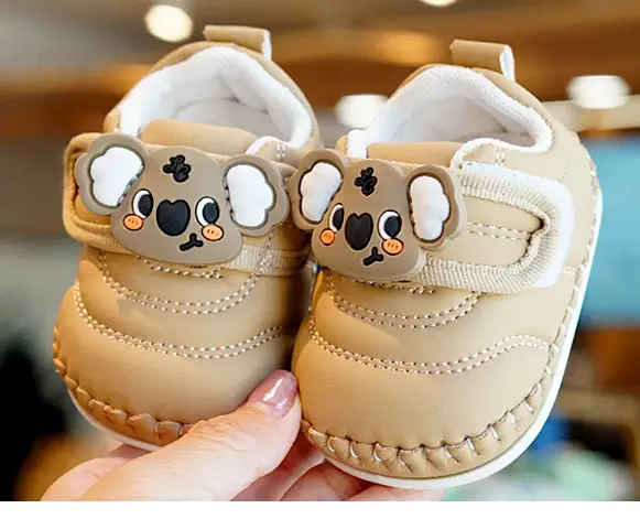Baby Shoes White Soft Sole Cartoon Non-slip 0-1Yr — feature 9