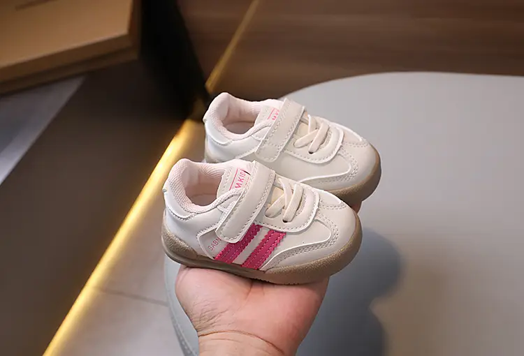 New Baby Board Shoes White Blue All Match German Training — feature 12