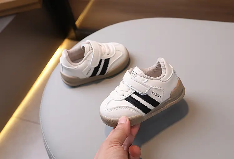 New Baby Board Shoes White Blue All Match German Training — feature 5