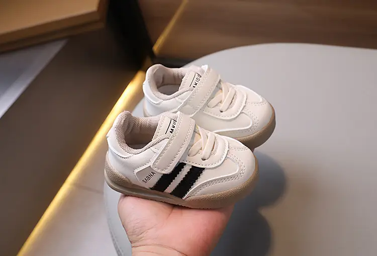 New Baby Board Shoes White Blue All Match German Training — feature 6