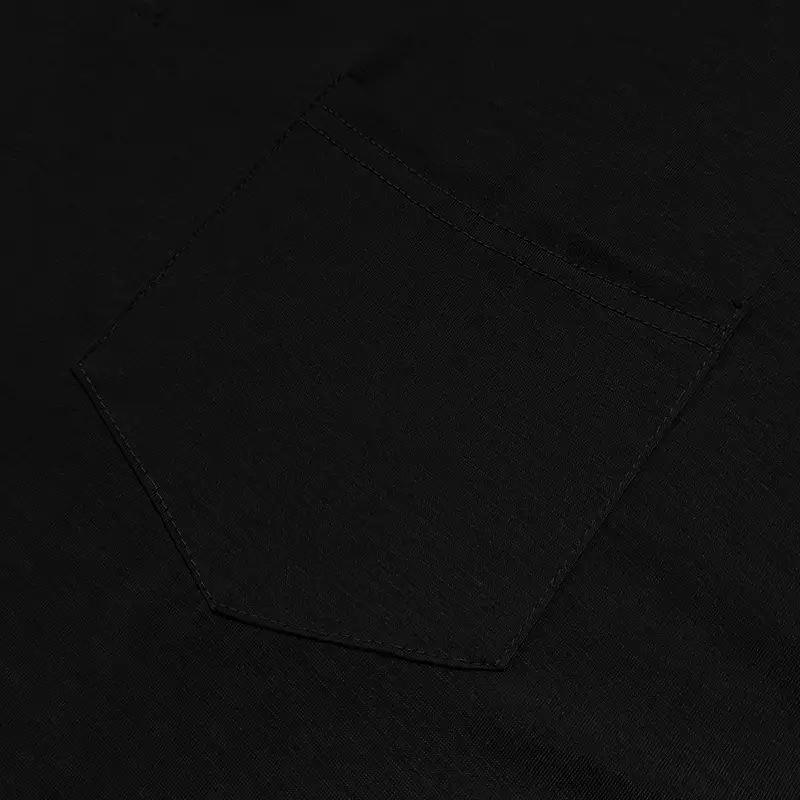 Men's Blue Slim Fit Long Sleeve T-Shirt — feature 24