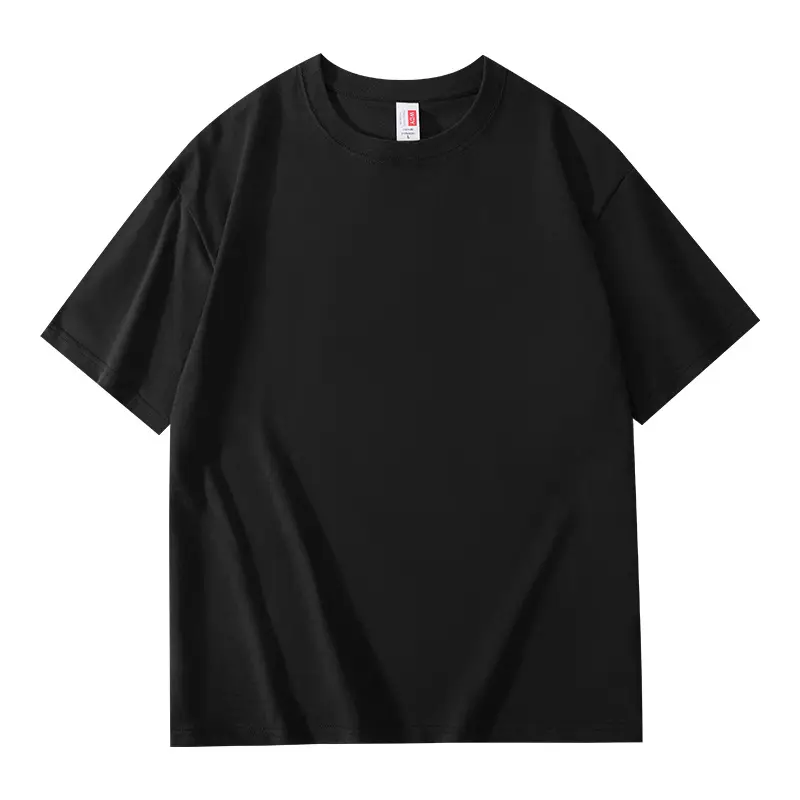 Men Blue Cotton T-Shirt Loose Fit 200G - Image 15