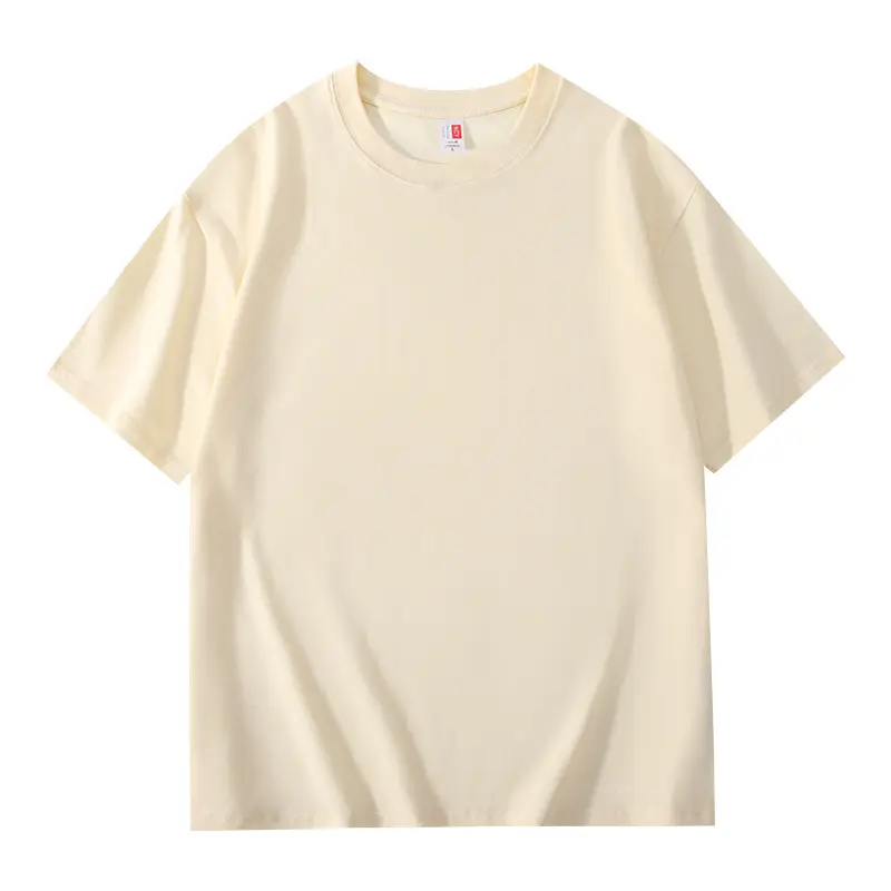 Men Blue Cotton T-Shirt Loose Fit 200G - Image 2
