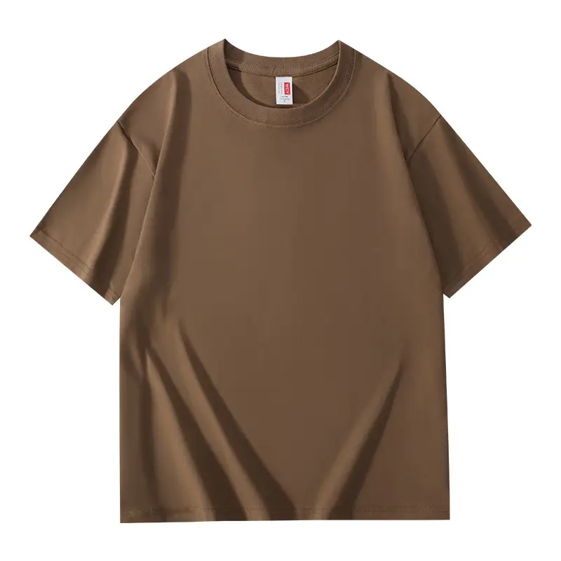 Men Blue Cotton T-Shirt Loose Fit 200G - Image 8
