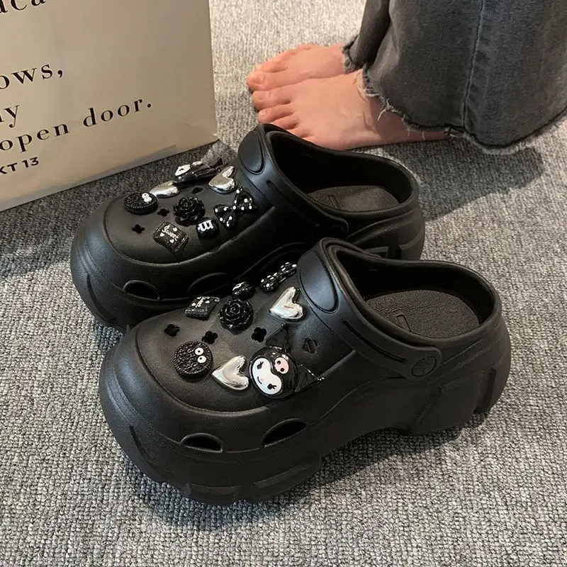 Yellow Cartoon Clogs for Women Summer Wear 2025 - Image 6