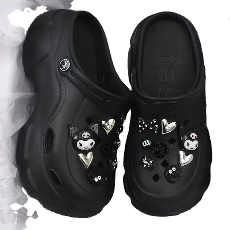 Yellow Cartoon Clogs for Women Summer Wear 2025 - Image 7