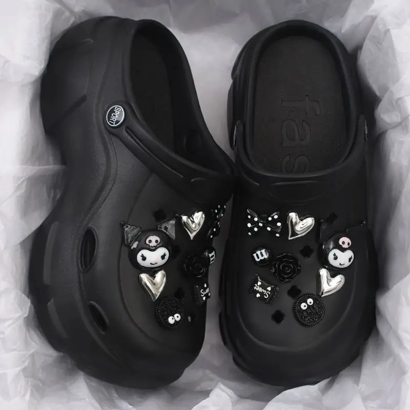 Yellow Cartoon Clogs for Women Summer Wear 2025 - Image 2