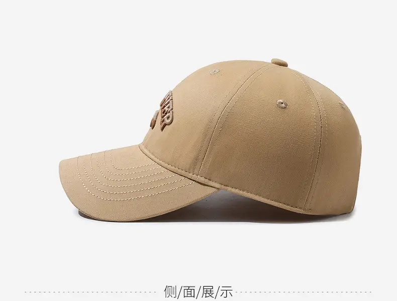 Korean Style Embroidered Cap Women Men Soft Top Baseball — feature 10